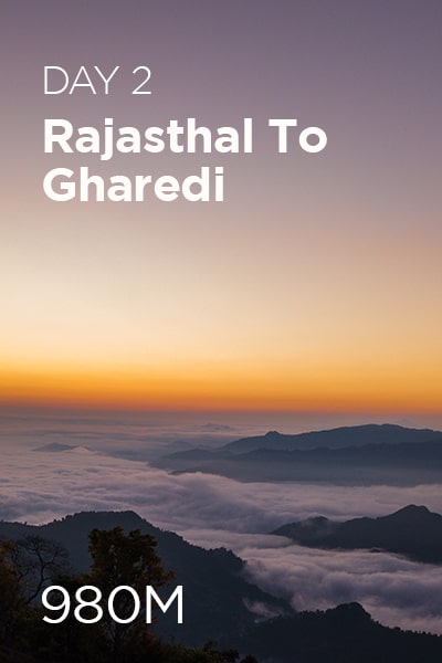 Day 2 Rajashtal to Gharedi