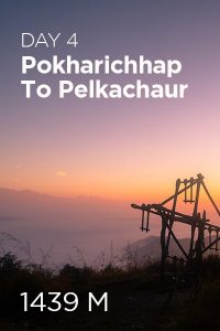Day 4 Pokharichhap to Pelkachaur